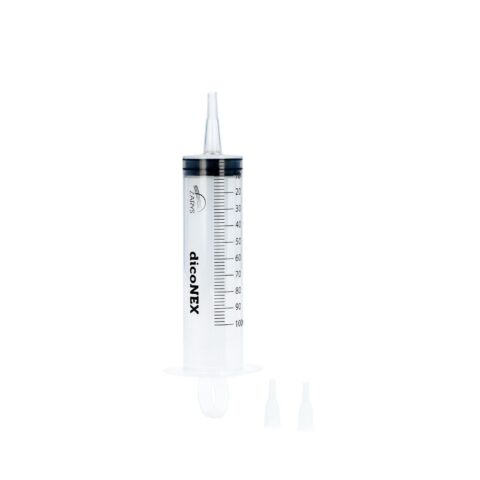 Strzykawka 3-częściowa cewnikowa 100ml 100ML-3CZ-CEW-BL discoNEX