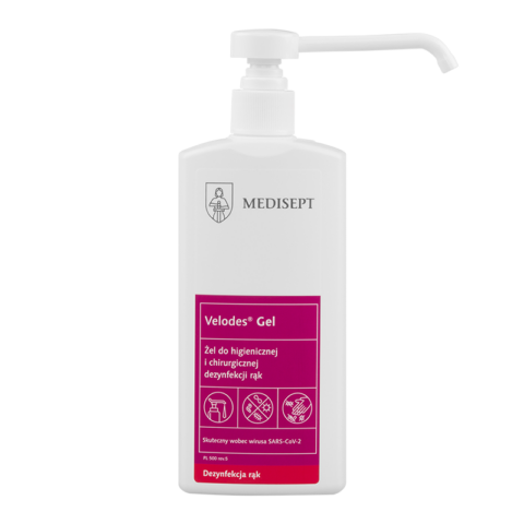 Velodes Soft preparat do dezynfekcji dłoni_0,5l