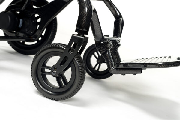 Plego Carbon - Detail frontwheel Plego Carbon - Detail frontwheel
